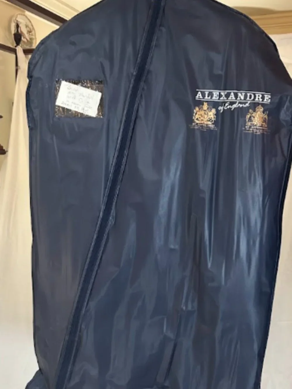 Navy blue suit set